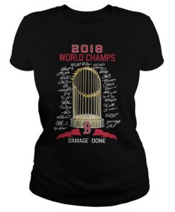 2018 world champs damage done t shirt