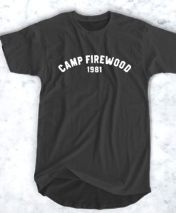 Camp Firewood 1981 t shirt