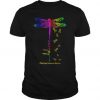 Dragonfly Breast Cancer Multiple Sclerosis Warrior t shirt