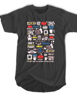 Friends Tv Show Doodle t shirt