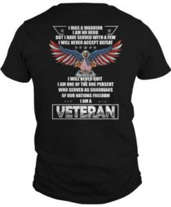 I Was A Warrior - I Am No Hero But I Have Served With A Few t shirt