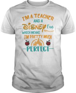 I’m a teacher and a disney fan which means I’m pretty much perfect t shirt