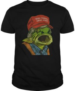 Make fishing great again t shirt