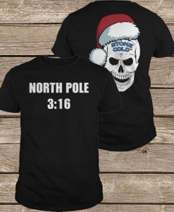 Stone Cold Steve Austin North Pole 3:16 Holiday t shirt