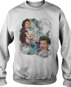 The Woooorst Jean Ralphio Three Moon sweatshirt