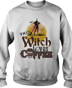 This Witch Love Coffee Halloween sweatshirt