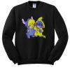 Baby Pikachu and baby Stitch sweatshirt