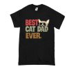 Best cat dad ever t shirt