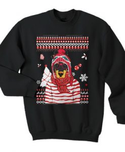 Christmas Doberman Pinscher sweatshirt