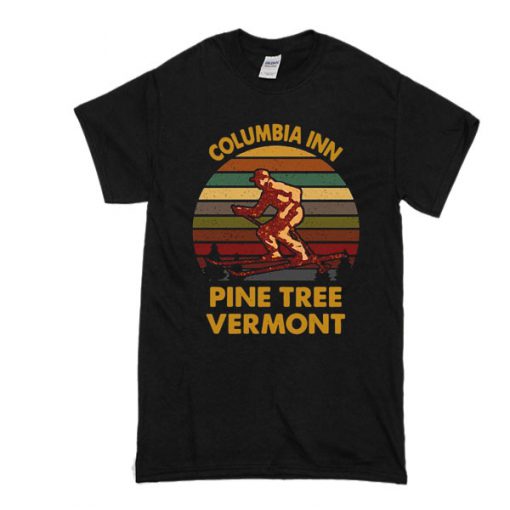 Columbia inn pine tree vermont vintage t shirt