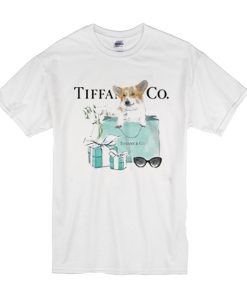 Dachshund Tiffany and CO t shirt