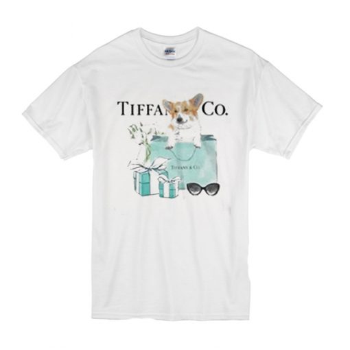 Dachshund Tiffany and CO t shirt