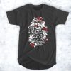 Funny Shirt Woman flower Jingle all the way nobody likes a half assed t shirt