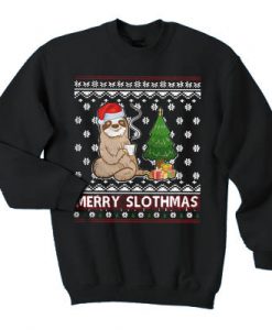 Merry Slothmas sweatshirt