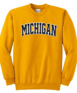 Michigan sweatshirt