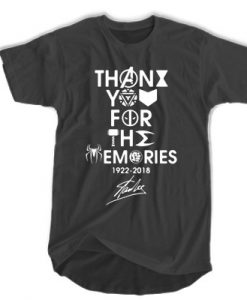 Thank You For The Memories 1922 2018 Stan Lee t shirt