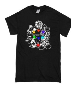 Undertale characters t shirt