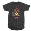 Wine Glass Christmas Tree t shirt