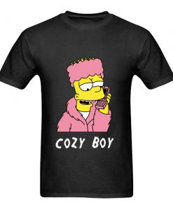 the simpson cozy boy t shirt