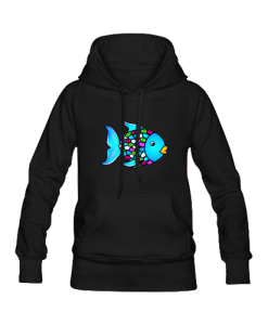 Rainbow Fish Hoodie