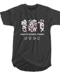 101 Dalmatians - 101 Days Of School t shirt