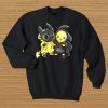 Baby Toothless and Pikachu sweatshirt