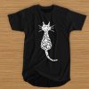 Bling cat t shirt