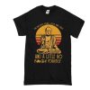 Buddha in mostly peace love and light a little go fuck yourself t shirt