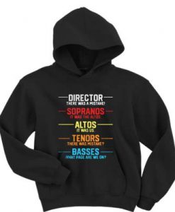 Director there was a mistake sopranos is was the altos hoodie