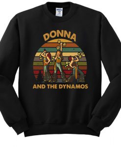 Donna and the Dynamos vintage kid sweatshirt