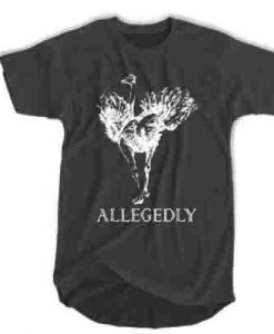 Funny Allegedly Ostrich t shirt