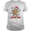 Gingerbread Man - Bite Me t shirt