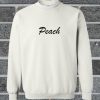 Peach sweatshhirt