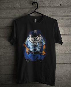 Tazmania Police Officer Graphic t shirt