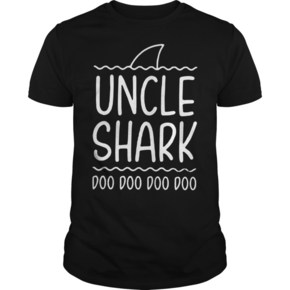 Uncle shark doo doo doo doo t shirt