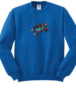 cartoon network blue sweatshirt