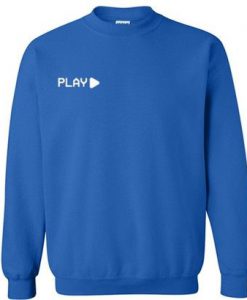 Blue Play Sweatshirt