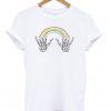 Rainbow Skeleton Hands T-Shirt