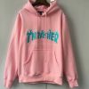 Thrasher Blue Pink Hoodie