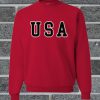 USA Red sweatshirt