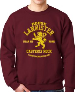 game of thrones lannister sweatsirt