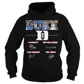 Duke Rj Barrett Zion Williamson Cam reddish Tre Jones hoodie