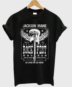 Jackson Maine Rock Fest t shirt