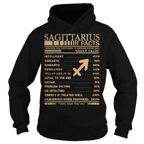 Sagittarius Facts Awesome Zodiac Sign Daily Value hoodie