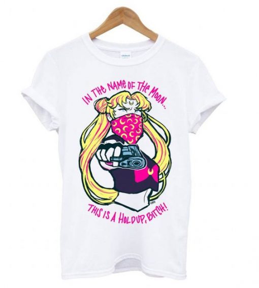 Sailor Moon In The Name Of The Moon T shirt