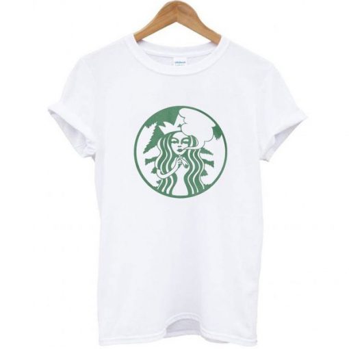 Cannabis Coffee Smoke Weed Parody t shirt