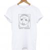 Badly Drawn Ernest Hemingway T shirt