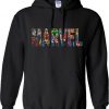 Marvel Comics Characters HoodieMarvel Comics Characters Hoodie