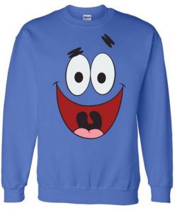 Patrick Cartoon Smile Face sweatshirt