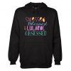 Stressed Blessed And Lu La Roe Obsessed Black hoodie